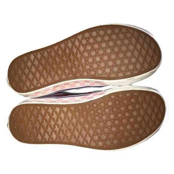 Rare Vans Vintage 1990's Color Block Sneakers B S 4 Boys Girls Retro - Picture 10 of 11